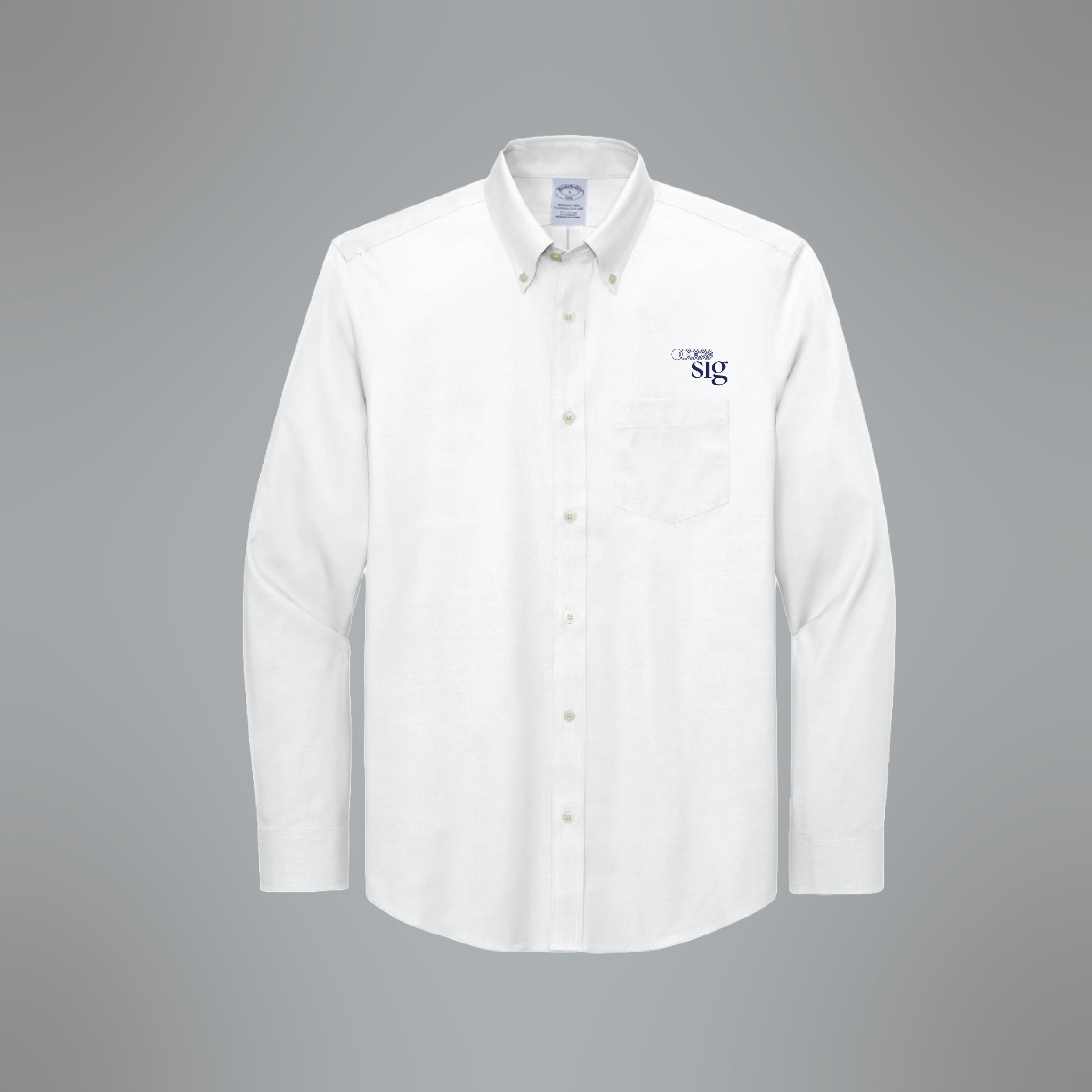 Brooks Brothers Wrinkle-Free Stretch Pinpoint Shirt