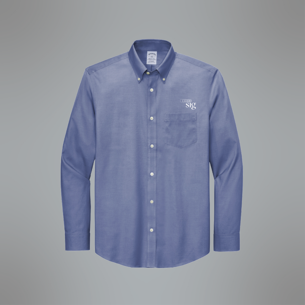 Brooks Brothers Wrinkle-Free Stretch Pinpoint Shirt