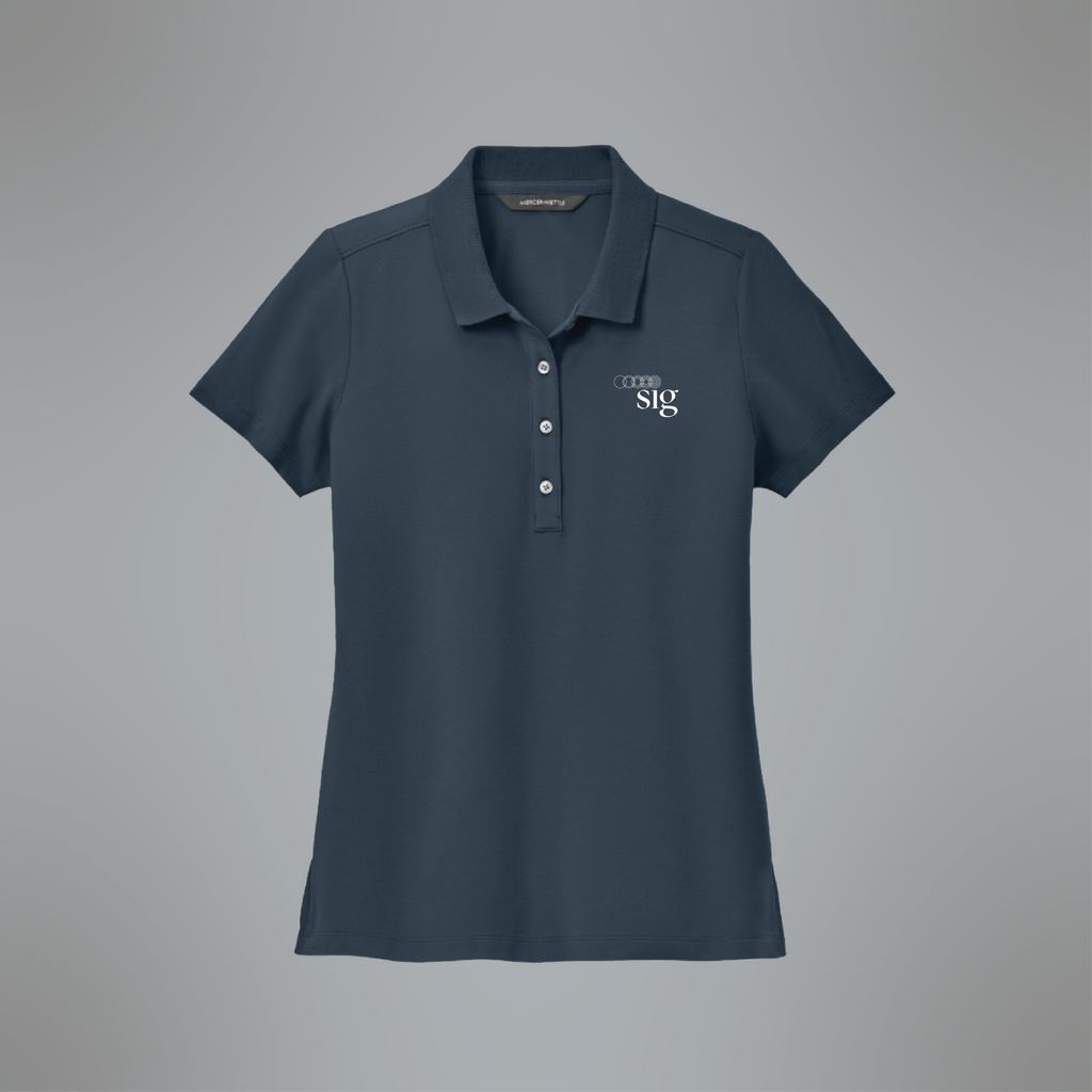 Mercer+Mettle Women's Stretch Pique Polo